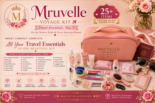 Mruvelle vovage kit ✈️ 25+ items in one kit